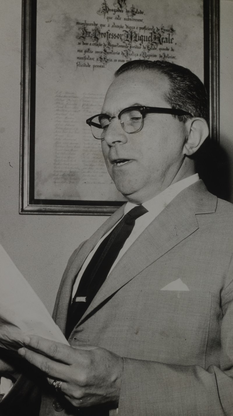 Retrato de Miguel Reale